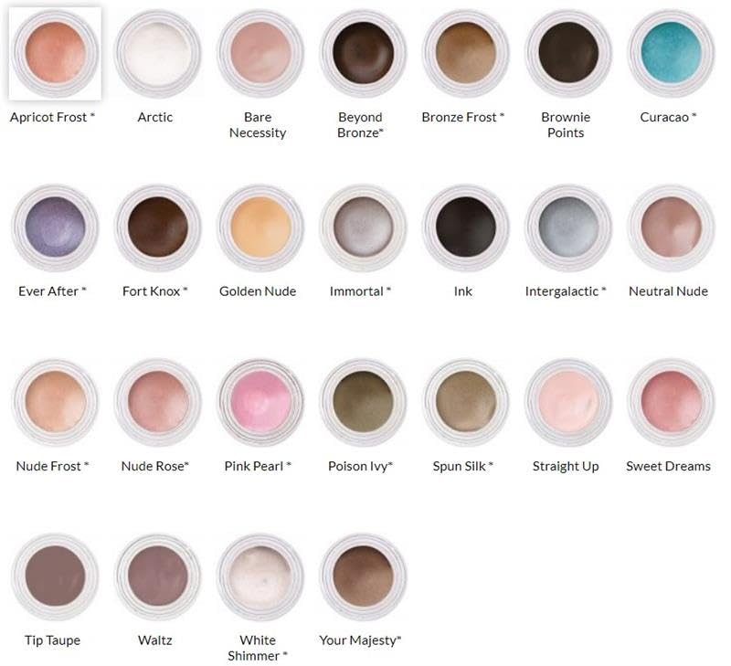 Jolie Waterproof Indelible Creme Eye Shadow 3g (Intergalactic) - Frosted