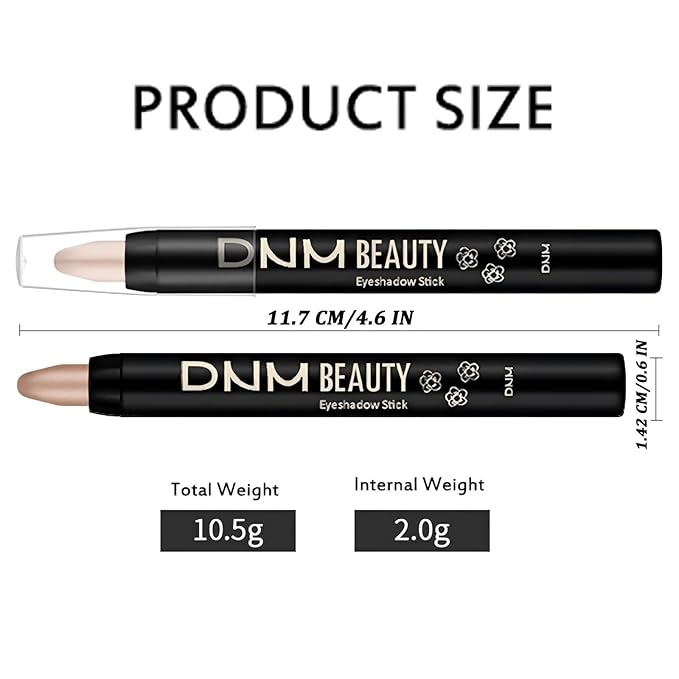 Colorful Shimmer Eye Shadow Stick Glittering Eye Shadow Sticks Set with Retractable and Waterproof Eyeshadow Pencil for Long-Lasting Makeup Eyeshadow (16 Pcs)