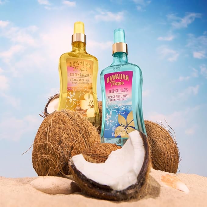 Hawaiian Tropic Golden Paradise Fragrance Body Mist 8.4 fl oz