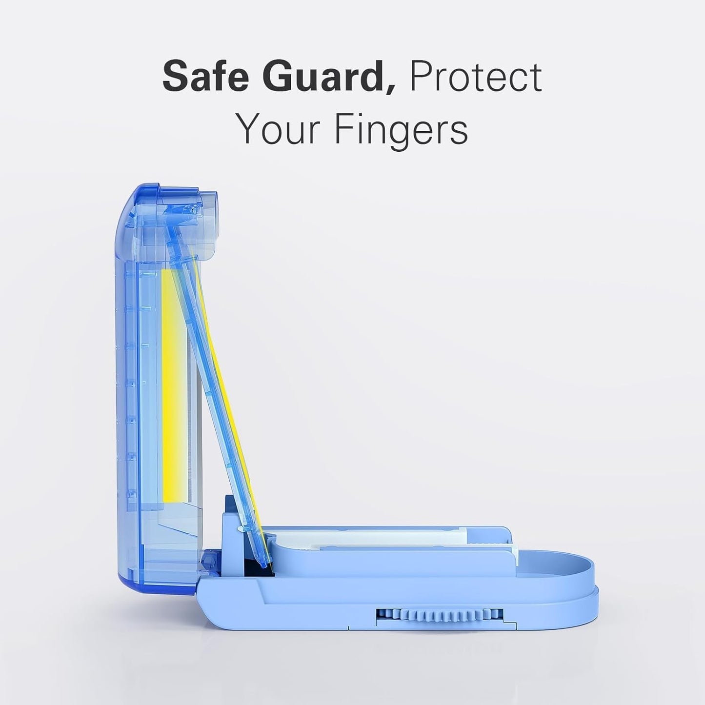 ONE PIX Pill Cutter Splitter for Small and Tiny Pills, Pill Cutter for Cutting Multiple Pills at a Time in Half, Pill Cutter for Small or Large Pills with Hidden Sharp Stainless Steel Blade, Pink