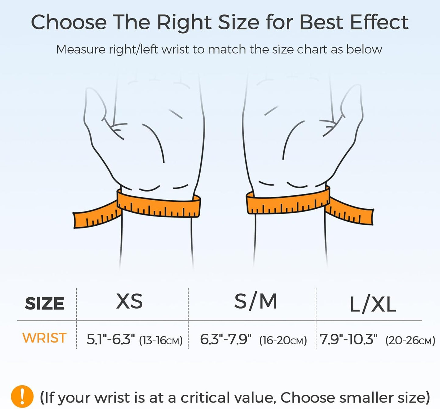 FREETOO Tendonitis Wrist Brace Night Support Fit Right Hand for Work, Pain Relief Wrist Splint for Arthritis, Sprain for Sleeping, Hand Brace for Carpal Tunnel For Women Men (Right, L/XL, Black/Grey)