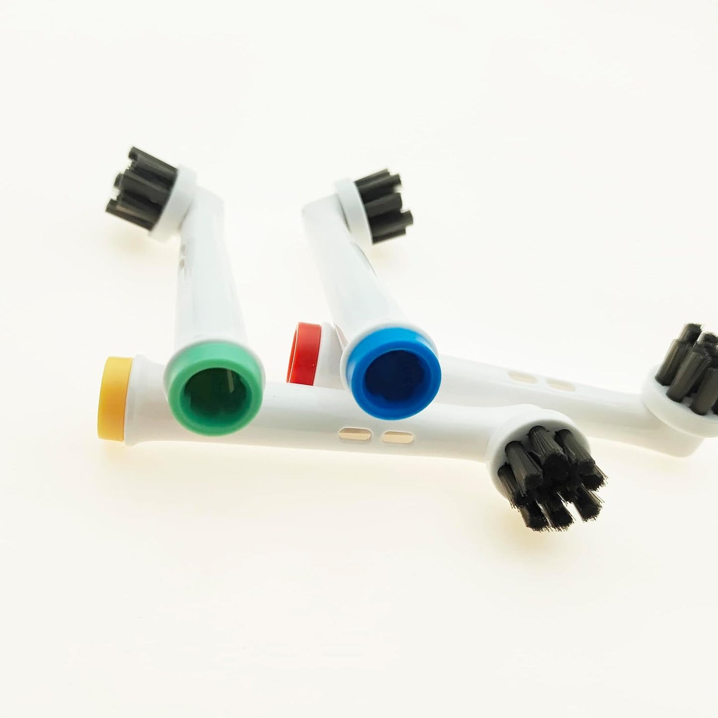 Replacement Toothbrush Heads Compatible with Oral-B Braun Electric Toothbrushes, Black, Bamboo-Charcoal Infused Bristles Refills for 3756 3757 3765 3744 3709 3762 4704 4739 4729 (8)