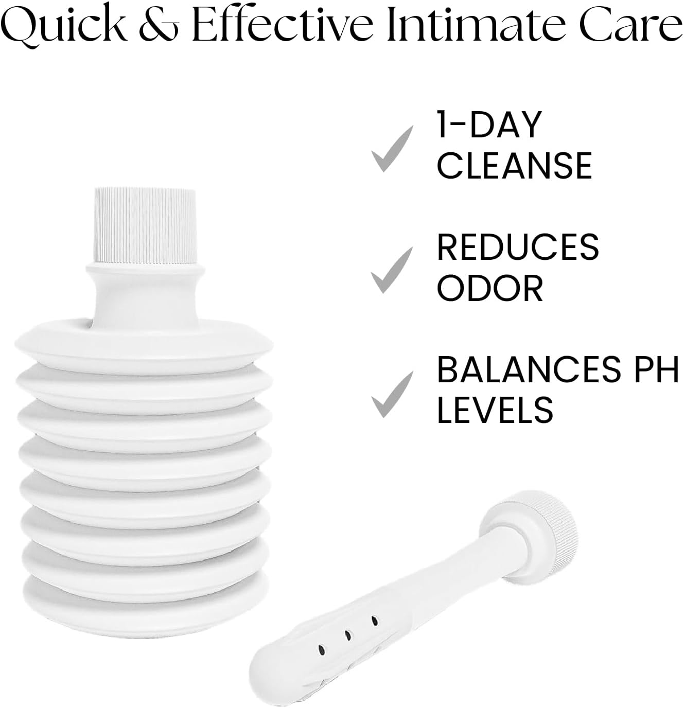 Silver D Elite Vaginal Douche with Colloidal Silver & Tea Tree Oil – Monthly Maintenance 1-Day Cleanser