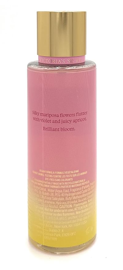 Victoria's Secret Women's Fragrance Mist Bright Mariposa Apricot 8.4 Fl Oz