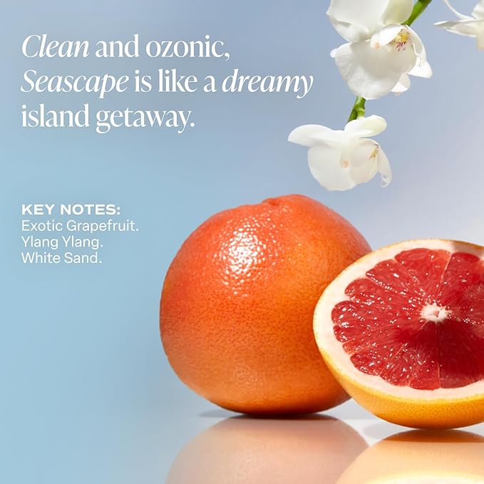 Saltair Body Mist 2 Pack - Fine Fragrance, Lightweight Body Spray Mist with Seascape Scent. Long Lasting Perfume Mist. 2x 8oz Bottles