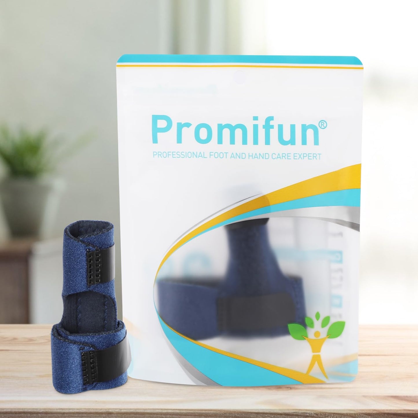 Finger Braces, Trigger Finger Splints for Straightening, Mallet Finger and Broken Finger, Finger Straighteners Provide Support and Relieve Pain - Blue