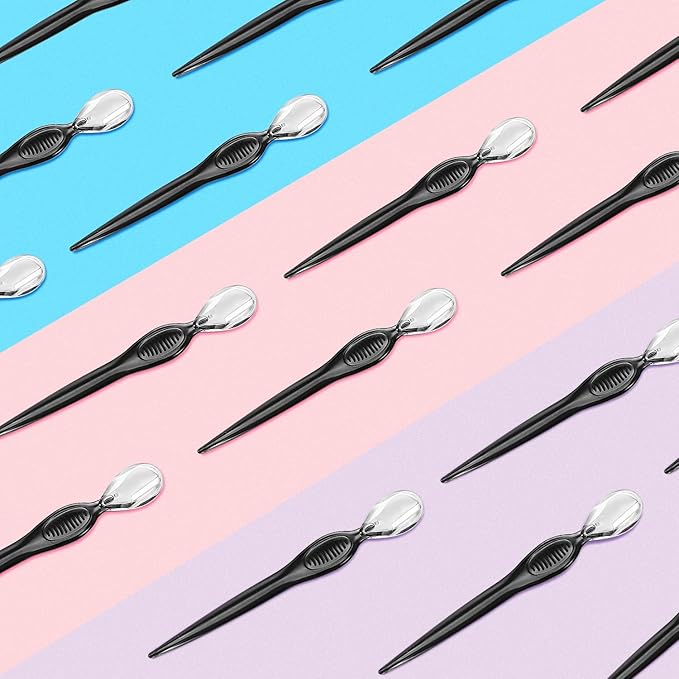 Mudder 21 Pcs Eyebrow Razor Eyebrow Shaver Facial Razor Multipurpose Face Trimmers with Precision Cover for Women Makeup Care Tools(Black)