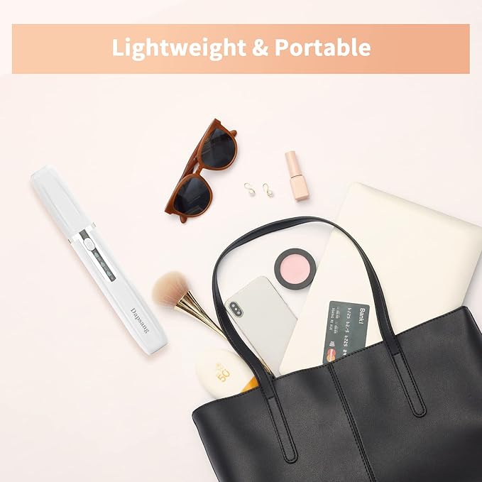 Eyebrow Trimmer, Electric Eyebrow Razor for Women Men, Rechargeable Painless LED Light Facial Hair Shaver Remover with Rinseable Blade for Face Lips Neck Leg