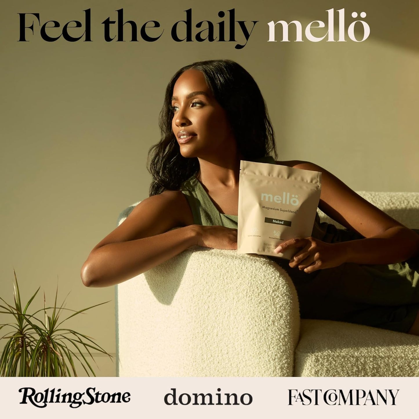 mellö Magnesium Supplement Superblend Powder - Magnesium Glycinate with L-Theanine, GABA, and Trace Minerals - Supports Sleep, Relaxation, and Balanced Energy - Lemon Flavor, 10-Pack, Singles