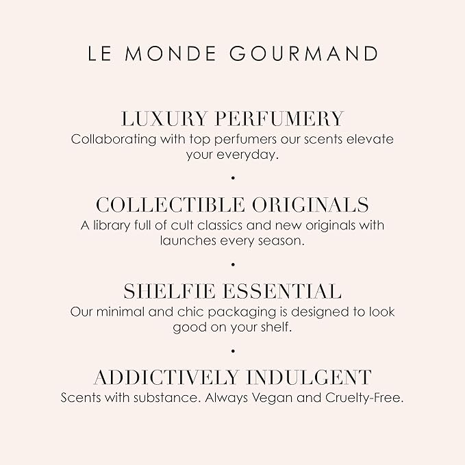 Le Monde Gourmand Angel Soirée Eau de Parfum - 1 fl oz (30 ml) - Lychee, Pink Marshmallow, Rose Milk Perfume Notes