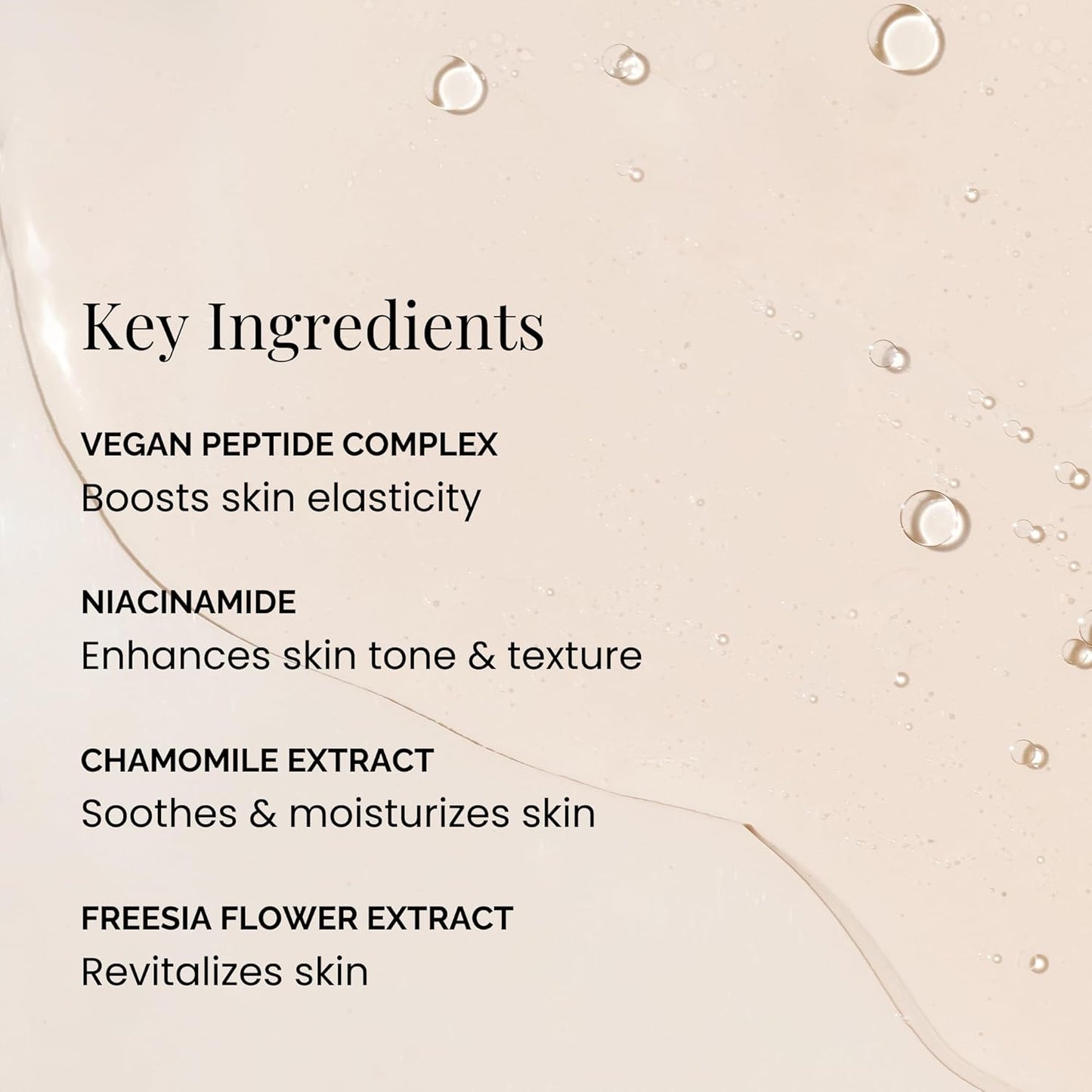 BEIGIC Treatment Essence - Hydrating Face Essence for Radiance & Smooth Skin Texture with Vegan Peptides & Niacinamide for Glass Skin (4.05 Fl. Oz)