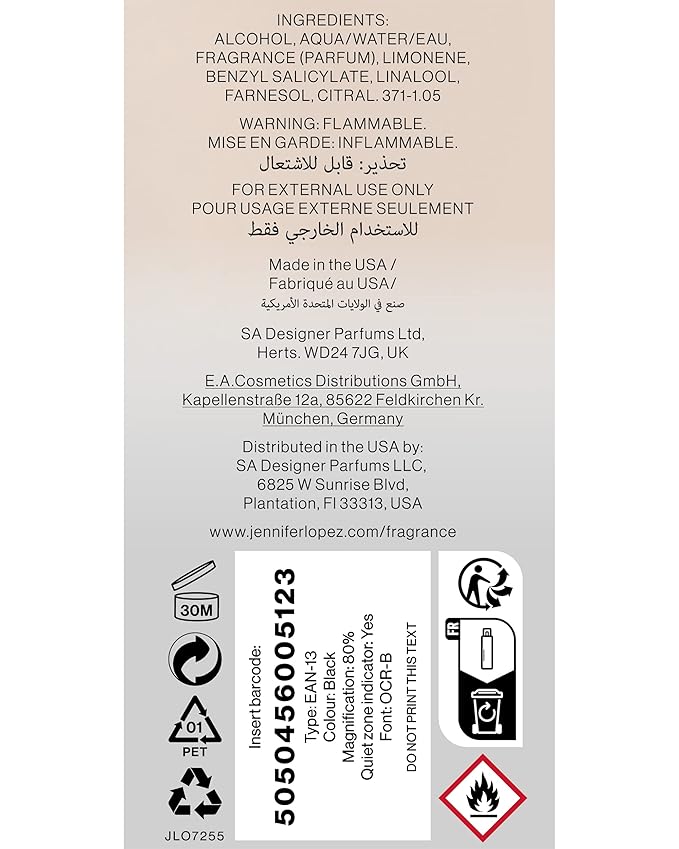 Jennifer Lopez JLove Body Mist, 240ml (8fl oz)