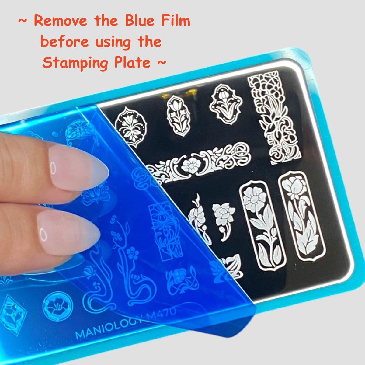 Maniology Wild West Nail Stamping Plate, Western-Theme Nail Design Manicure