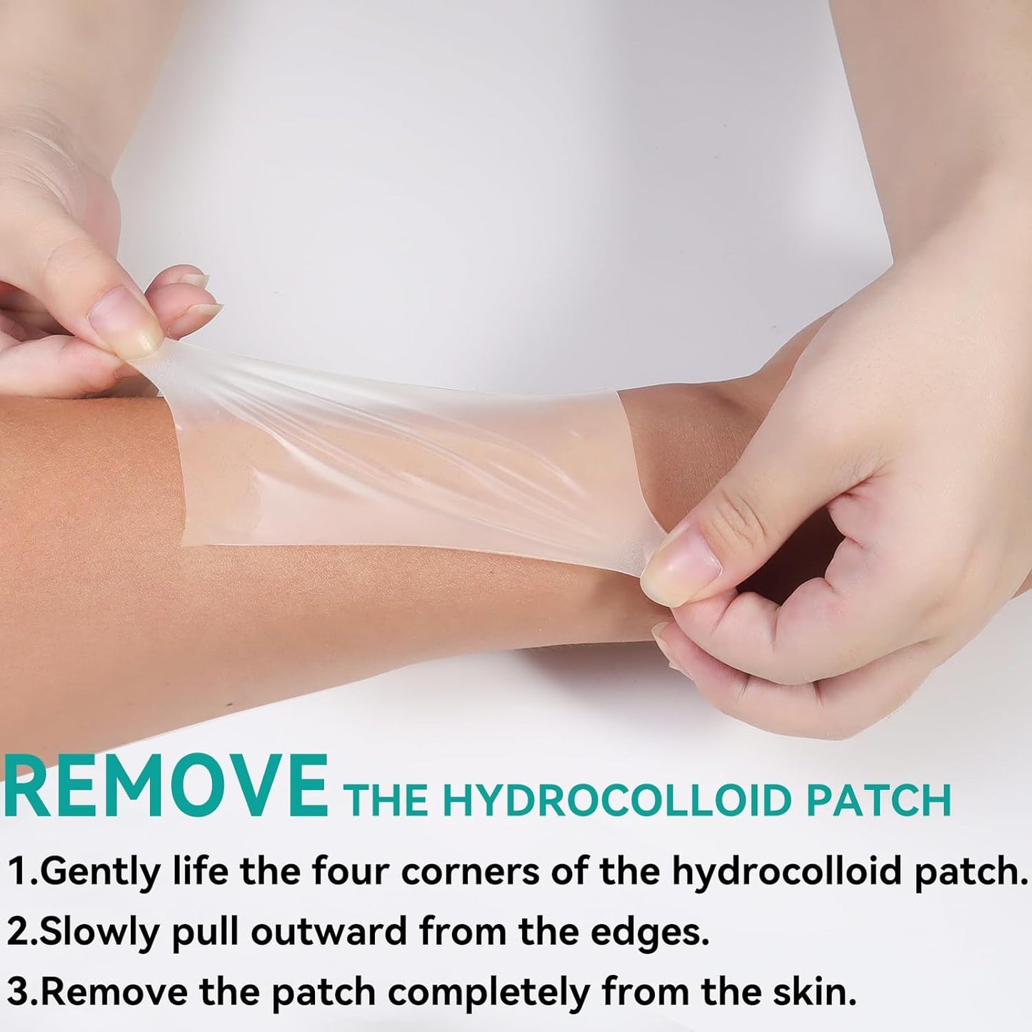 Upadated Hydrocolloid Bandages,2in*12ft Hydrocolloid Roll for Wound Care,Medical-Grade Hydrocolloid Patch Bandages with Self-Adhesive, Flexible & Waterproof DIY Size & Shape