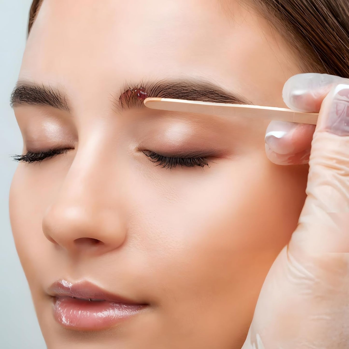 WISYOK Wooden Waxing Sticks - Waxing Applicator Sticks for Eyebrow, Lip, Nose, and Body Hair Removal, Double-ended Design Small wax stick for Spa and Home Use Pack of 1000