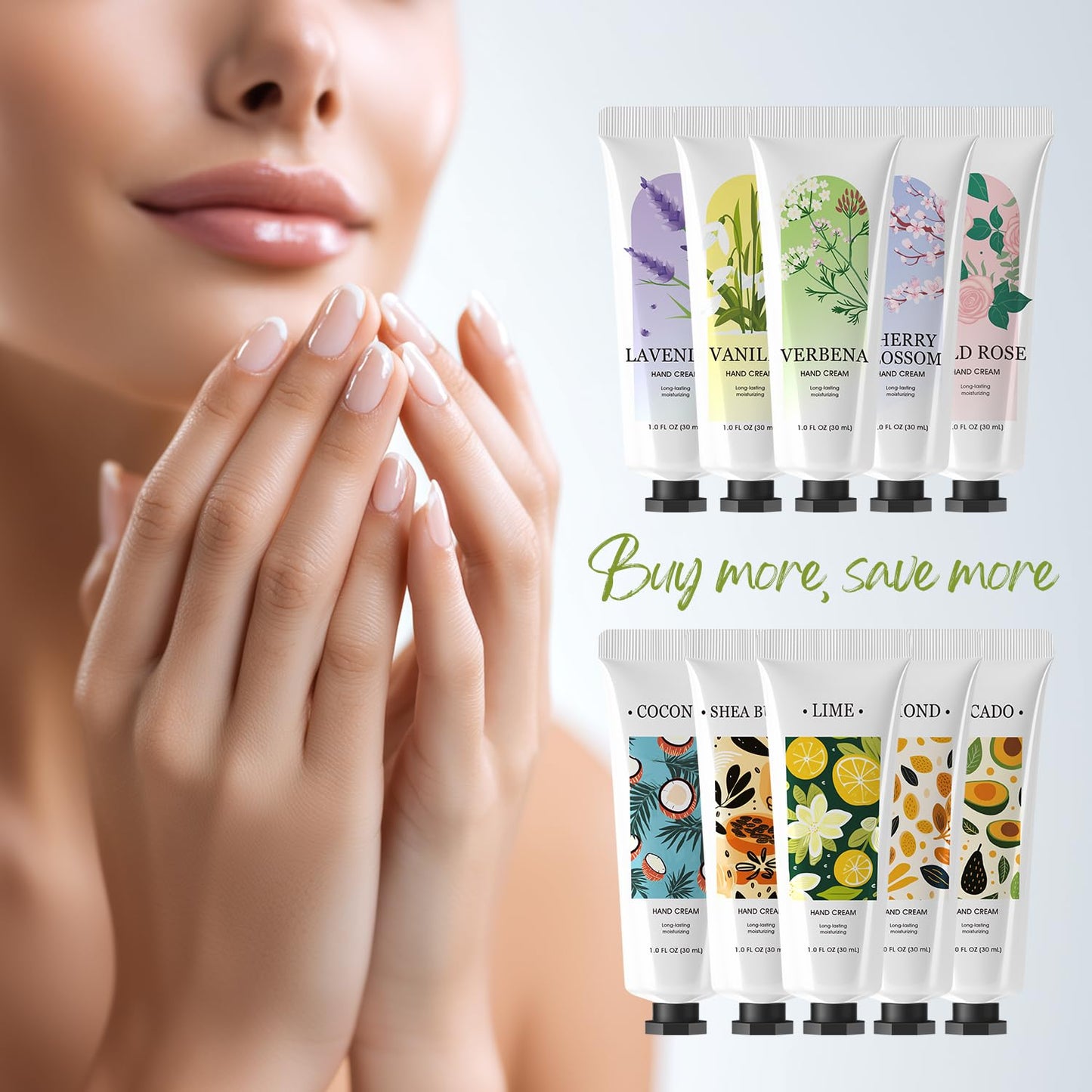 Green Canyon Spa 50 Pack Hand Cream, Mini Lotion Bulk, Travel Size Lotion Bulk, Teacher Gifts, Bridesmaid Gifts and Bachelorette Party Favors.