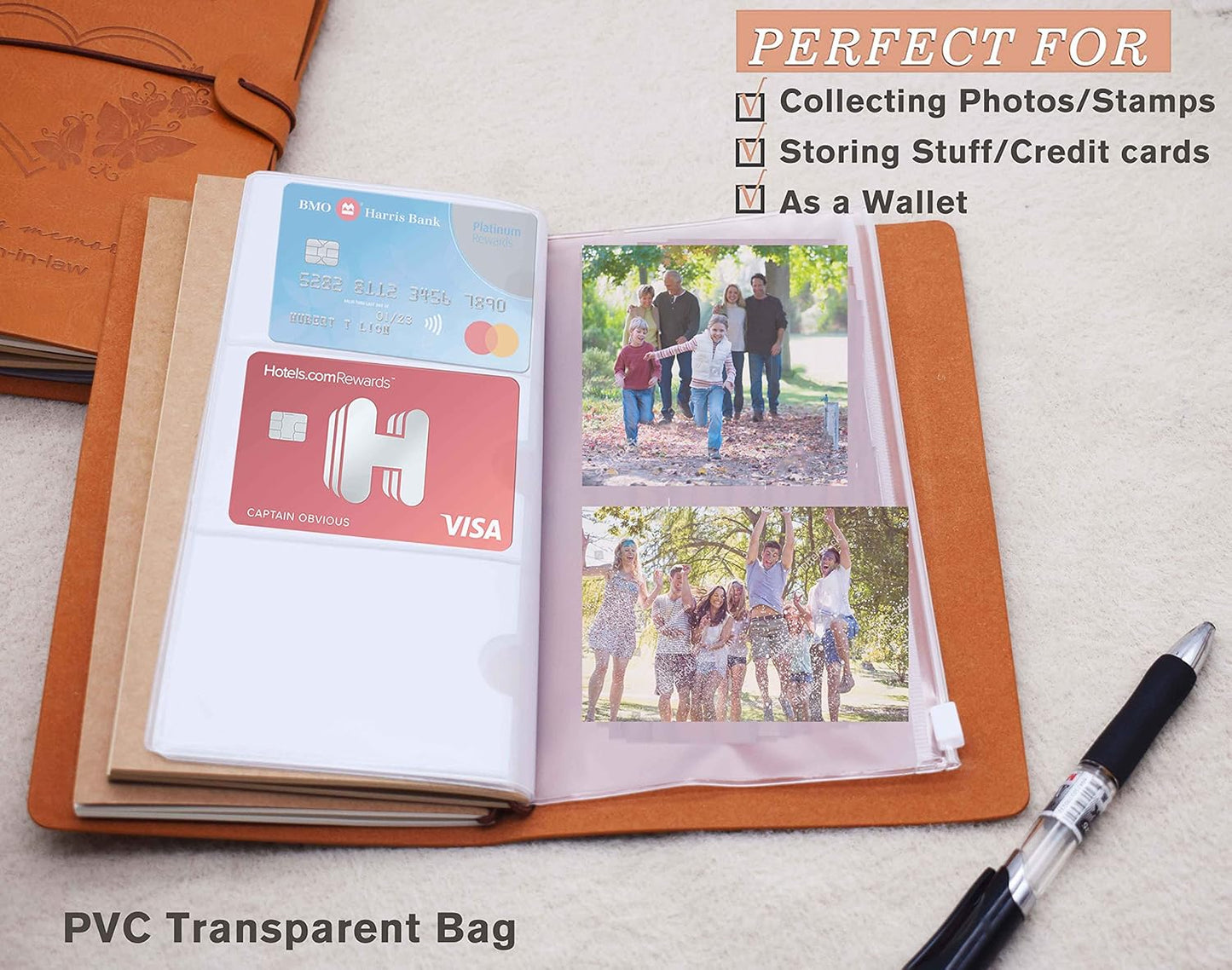 Daughter Journal Gift from Mom-Daughter Graduation Gift-Daughter Birthday Gift-Daughter Christmas Gift-Daughter Going Away Gift-Daughter Leaving Gift-Refillable Photo Diary Notebook Gift for Daughter