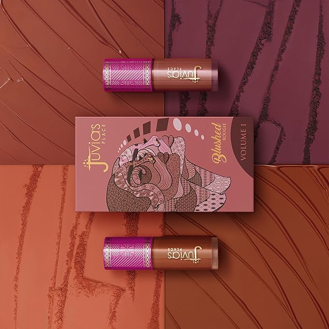 Juvia's Place Blushed Liquid Blush PinkLady - Dewy Tint Cheeks Makeup Glow Pigment Effortless Beauty Long Lasting Cosmetics Soft Creamy Natural Buildable All Skin Color Light Flawless Finish Blend