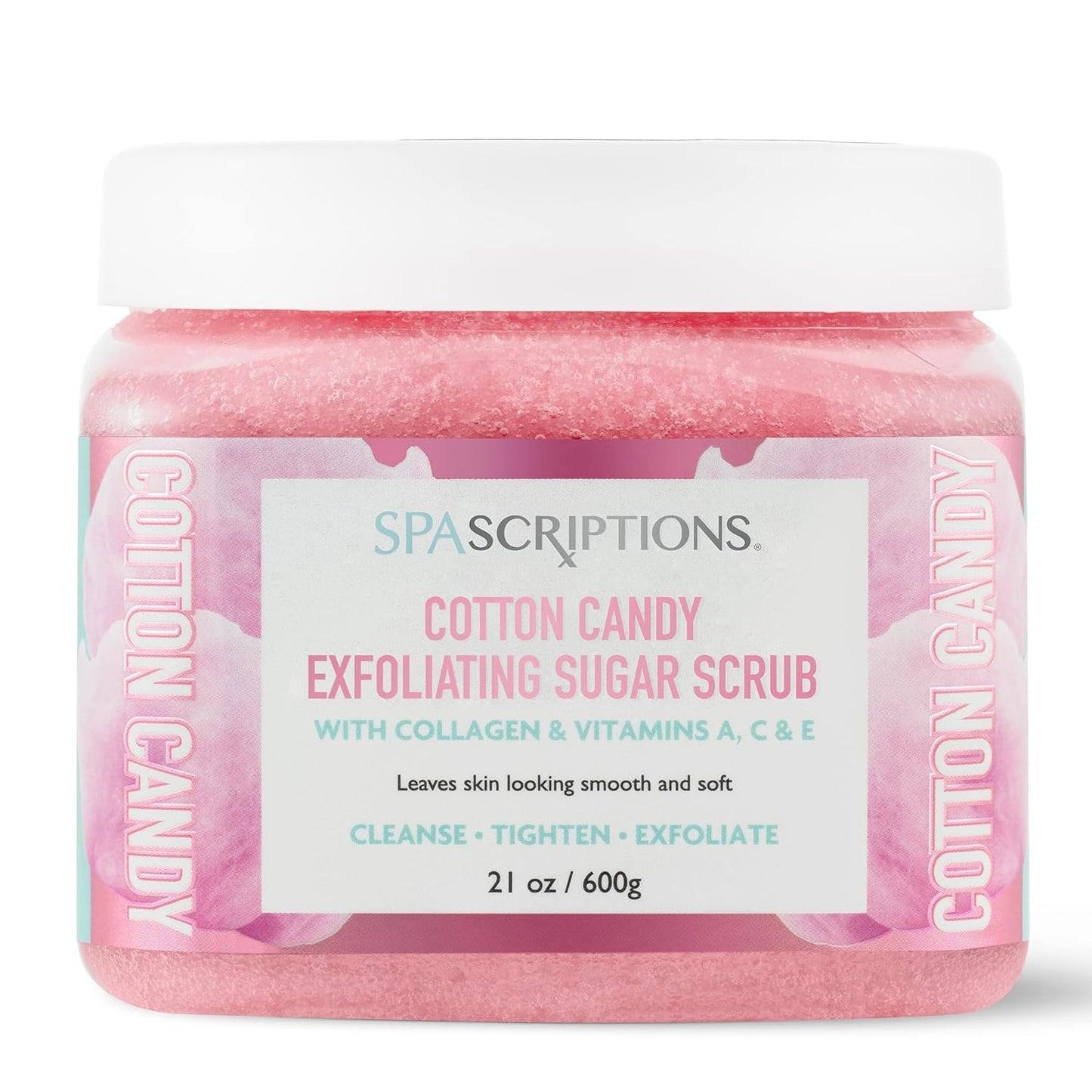 Spascriptions Body Scrubs 21 Oz (21 oz, Cotton Candy)