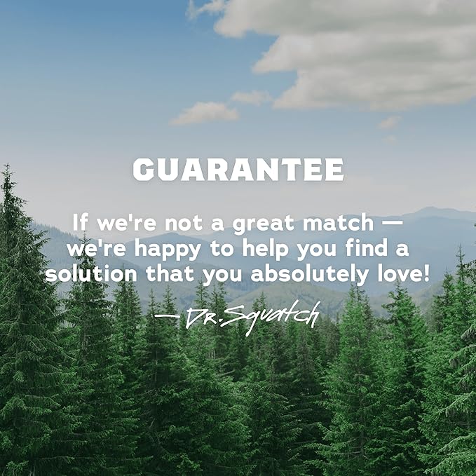 Dr. Squatch Natural Deodorant for Men - Odor-Squatching Aluminum Free - Alpine Sage & Fresh Falls (2.65 oz, 2-Pack)