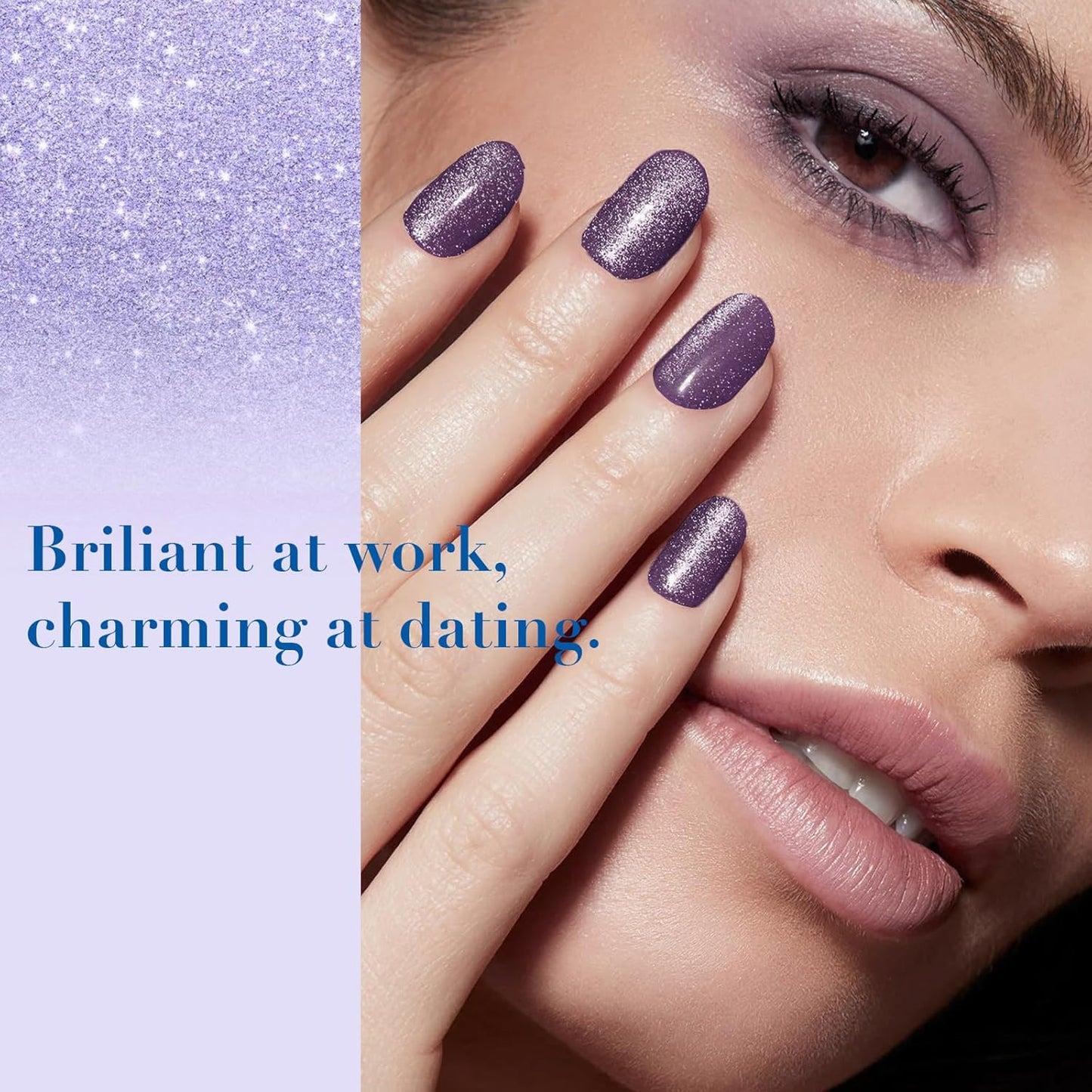 AZUREBEAUTY Dip Powder Nail Kit Starter, 20 Colors Purple Blue Glitter Dipping Powder Recycling Tray Essential Liquid Set Base Top Coat Activator French Dip Nails Art Manicure Beginner Salon 31 Pcs