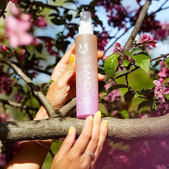 Ellis Brooklyn SAND Hair And Body Fragrance Mist - Gourmand Musk Perfume Mist with Italian Bergamot, Ginger Lily, & Vanilla Absolute, Vegan Perfume Made In The USA, 100ml 3.38 Fl Oz