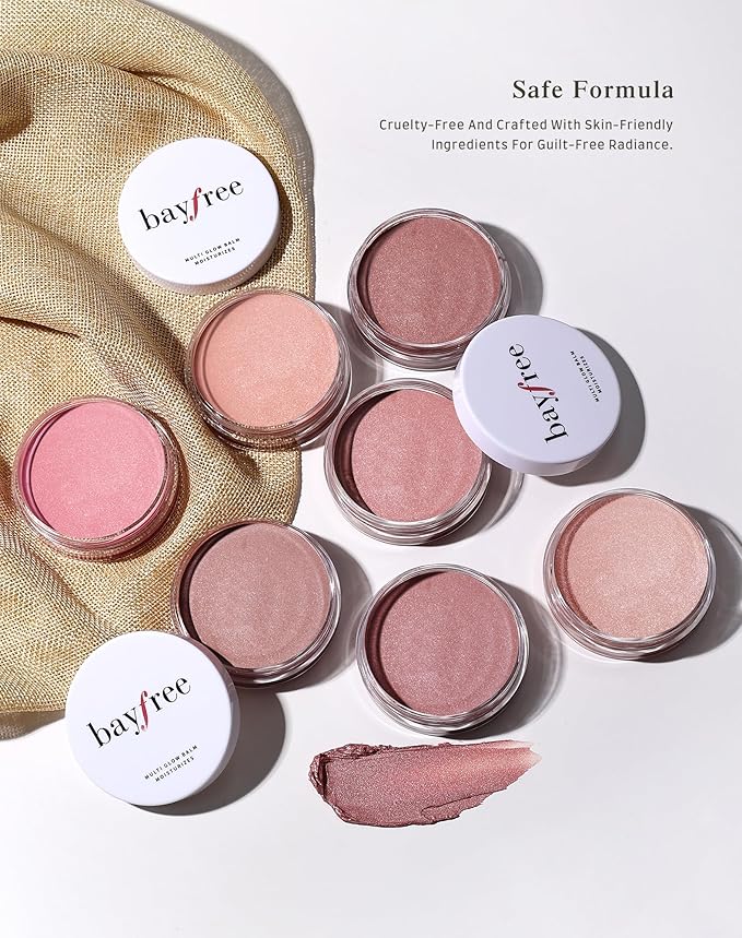 Multi Glow Balm, Cream Blush for Cheeks, Blush Balm Face Makeup, Radiant Finish, Hydrating, Creamy, Lightweight & Blendable Color, Face Makeup, 0.63 Oz