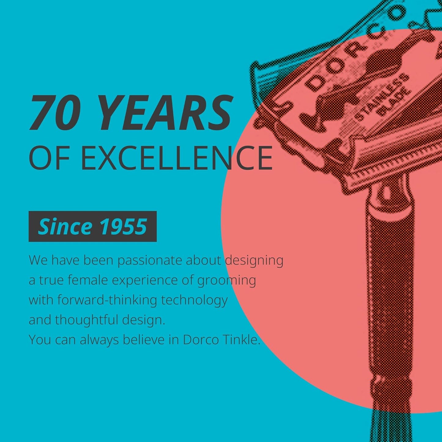 Tinkle Dermaplaning Tool 15ct, Dermaplane Razor for Women, Safe and Easy Peach Fuzz Remover, Eyebrow Trimmer with Protective Cover (5 Packs of 3)