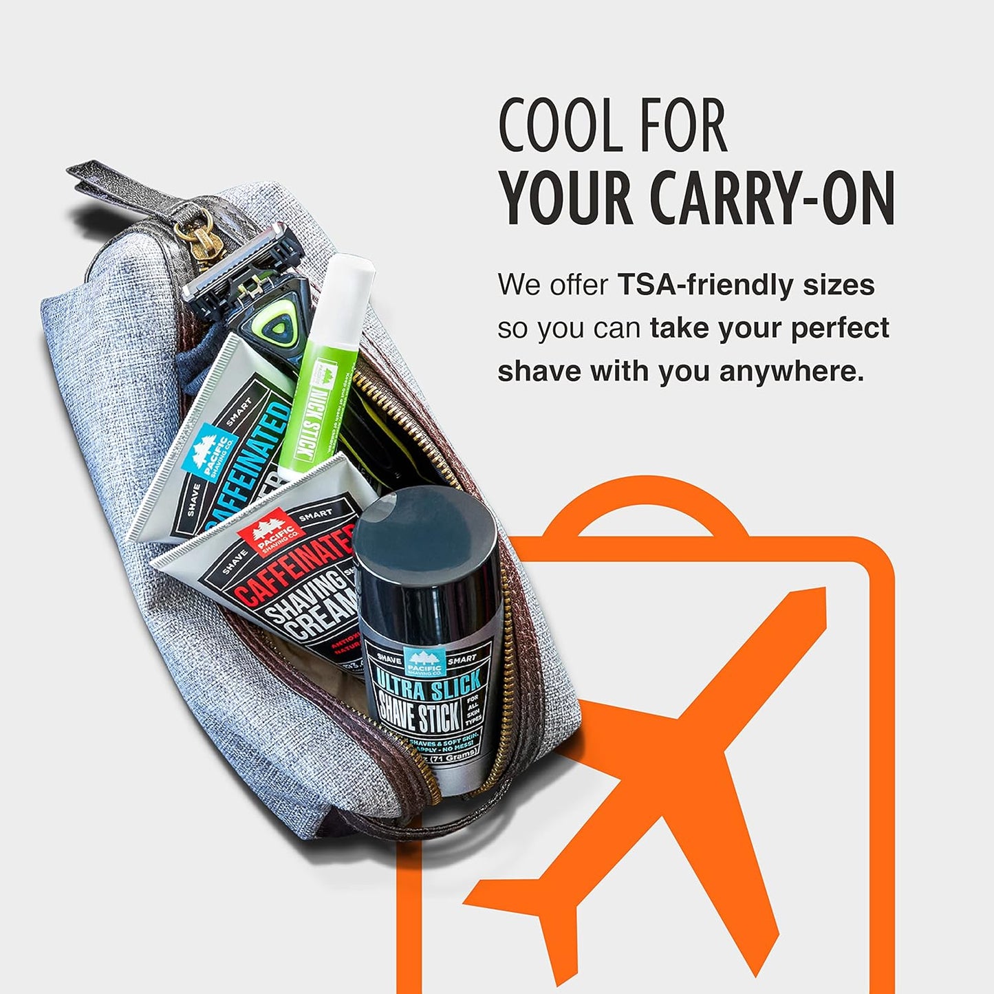 Pacific Shaving Company Natural Shaving Cream - Shea Butter + Vitamin E Shave Cream for Hydrated Sensitive Skin - Clean Formula for Smooth, Anti-Redness + Irritation-Free Shave Cream (3.4 Oz, 3 Pack)