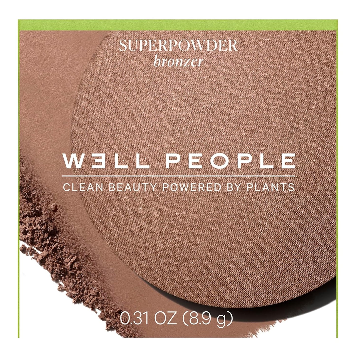 Well People Superpowder Bronzing Powder, Hydrating Baked Bronzing Powder For A Natural Glow, Semi-matte Finish, Vegan & Cruelty-free, Bronze