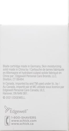 INTUITION Schick Refill, Razors for Women Sensitive Skin | Intuition Razor Blades Refill with Organic Aloe, Razor Refills , 6 Count (Pack of 1)