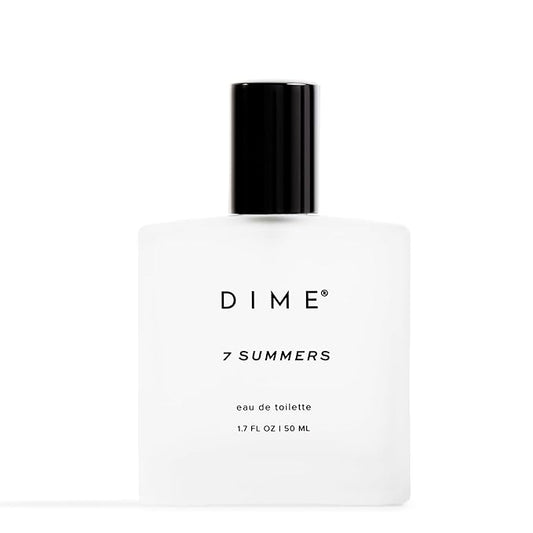 Dime Beauty 7 Summers Perfume for Women, 1.7 oz / 50 ml - Sweet Floral Scent, Clean Fragrance Eau de Toilette, Hypoallergenic