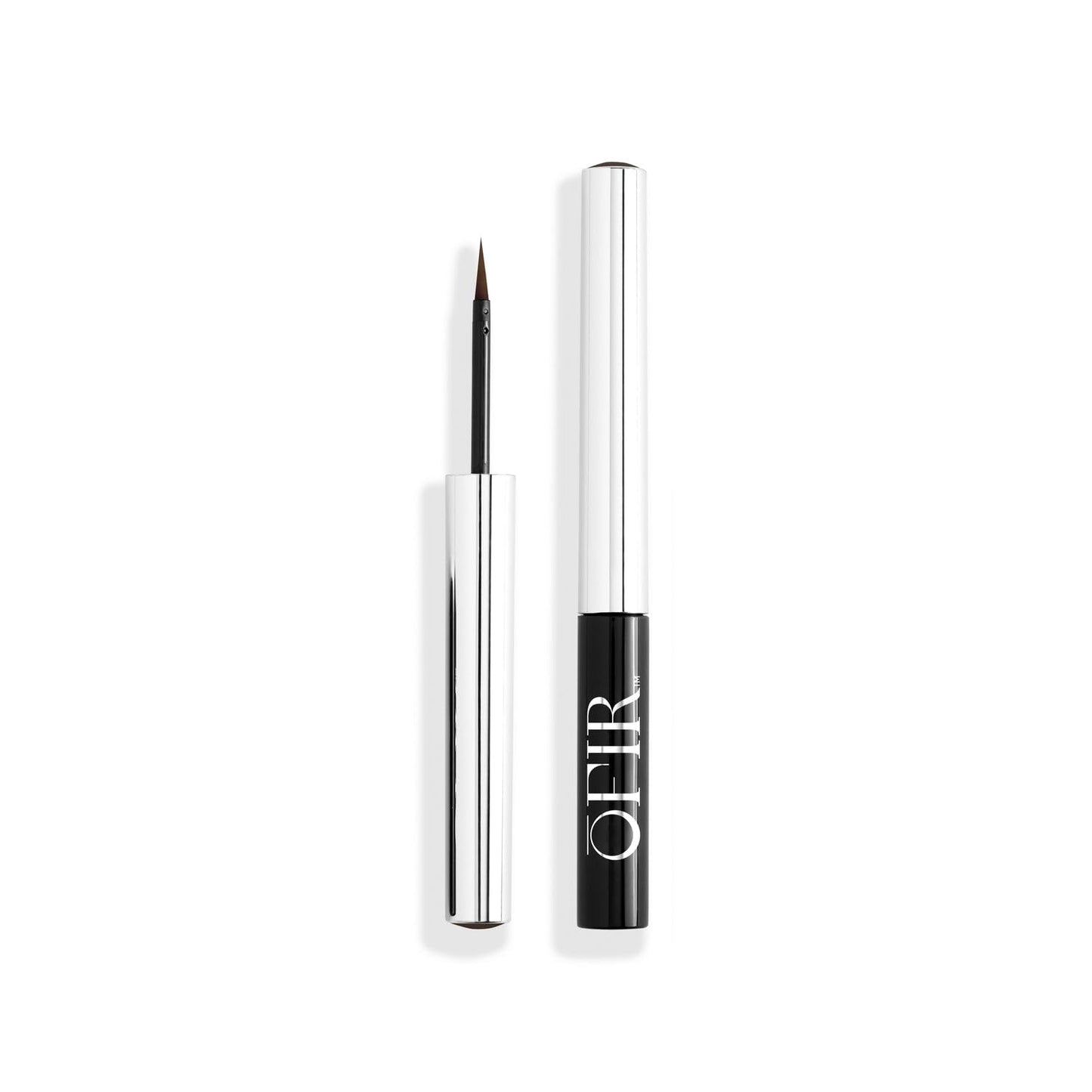 OFIR Brow Tonic Serum Browliner | Cruelty-Free Hybrid Makeup & Skincare | Smudge-Proof Matte Finish with Hyaluronic Acid & Plant Extracts | Strengthening Brow Serum | Cacao - Dark Brown, 0.057 Oz