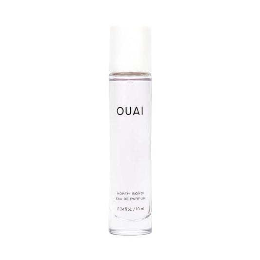 OUAI North Bondi Eau de Parfum Travel Size - Elegant Womens Perfume for Everyday Wear - Fresh Floral Scent has Notes of Lemon, Jasmine & Bergamot with Delicate Hints of Violet and White Musk (.34 Oz)