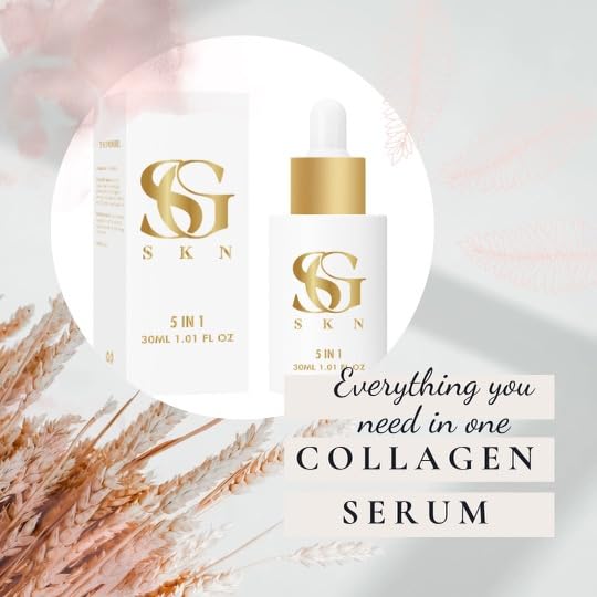 Collagen Serum 5-in-1 Revitalize Your Skin - Collagen Serum for Face Hydrate and Brighten with Vitamin C, E, Hyaluronic Acid and Niacinamide - Collagen Face Serum for Women & Men