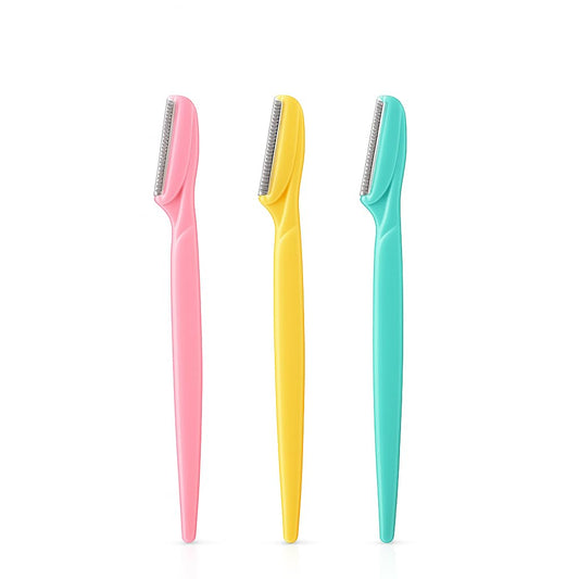 Dermaplane Razor for Women Face – Eyebrow Razor & Facial Hair Remover with Protective Cover – Reusable Dermaplane Facial Razor for Smooth, Flawless Skin