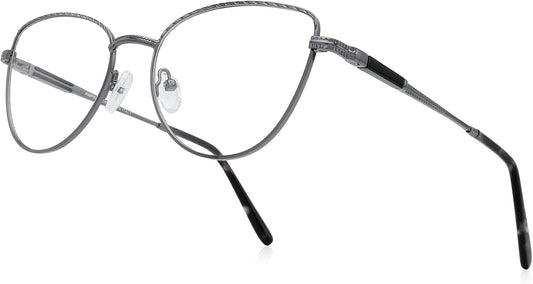 RB. Pilot Retro Cateye Reading Glasses for Women Blue Light Blocking Computer Glasses Spring Hinge Readers