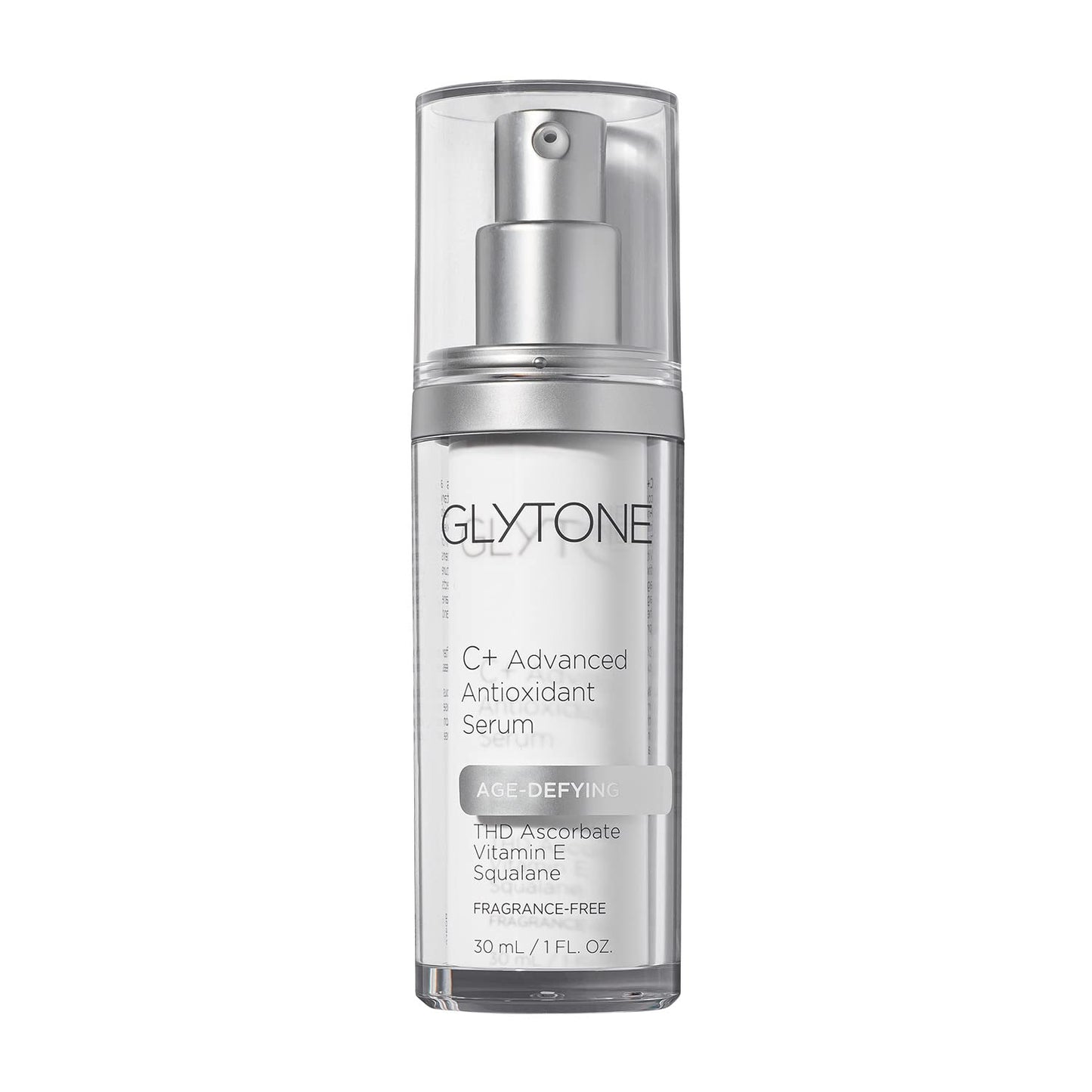 Glytone Age-Defying C+ Vitamin C Serum for Face | 20% Vitamin C, E and Squalane Antioxidant Complex | Reduces Fine Lines & Wrinkles | Hydrating & Anti-Aging Facial Serum for All Skin Types | 1 Fl Oz