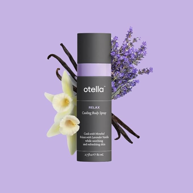 Cooling Body Spray with Menthol and Aromatherapy Lavender Vanilla Scent to Help You Relax, 2.7 oz. | Anytime Immediate Heat Relief | TSA Approved | Gluten Free | Vegan | Paraben Free