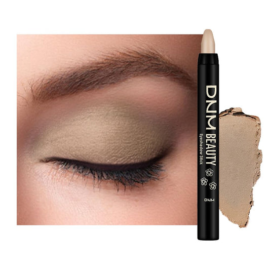 evpct Nude Matte Cream Eye Shadow Sticks Brightener Pencils for Women, Nude Silky Eyeshadow Applicator Stick Pen Waterproof Long Lasting, Blendable Crease-Proof Stick Eyeshadow Matte Eye Makeup 78