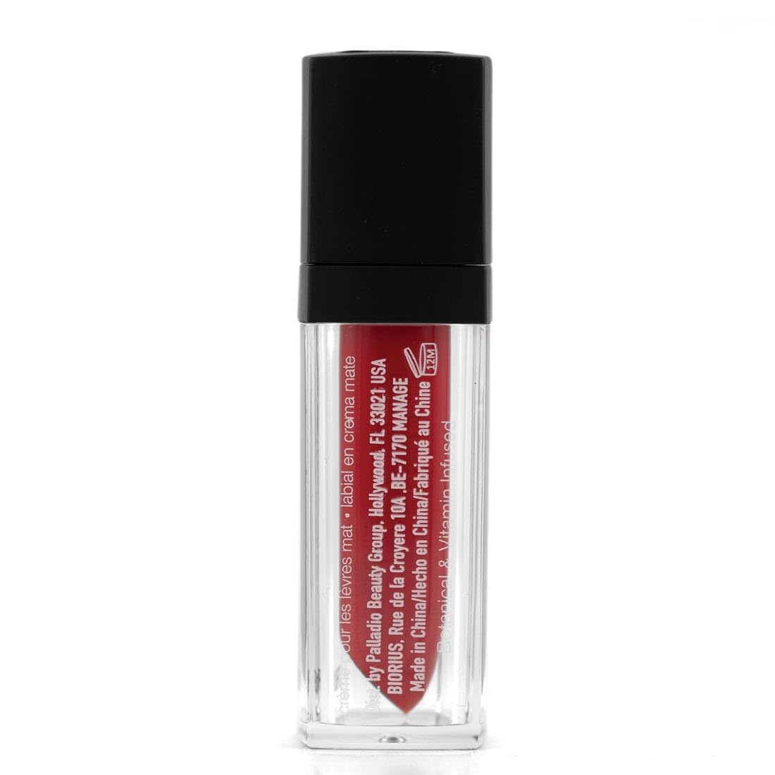 Palladio Velvet Matte Cream Lip Color, Angora