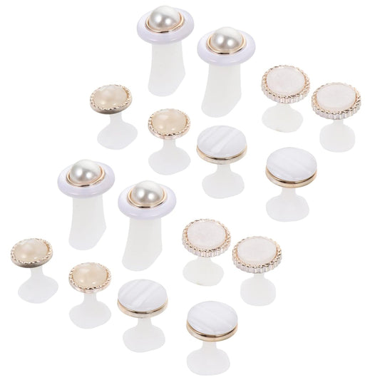 Beaupretty 16 Pieces Tool Divider for Polish Toes Pearls Professional Toenail Spacers Tools Finger Silicone Stylish Separators Toe Separator