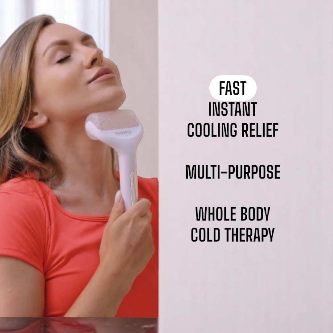 Loma Lux Cool IT! ICE Roller - Whole Body Cold Therapy Temporarily Relieves Skin Itch, Skin Irritation, Eczema, Skin Rashes, Minor Burns, Sunburn