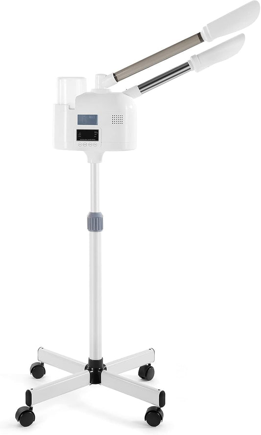 Professional 2 in 1 Facial Steamer Upgrade Esthetician Steamer with hot & Cold Nozzle Beauty Salon Spa