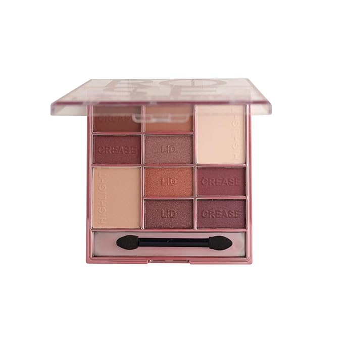 L.A. COLORS Color Block Eyeshadow, Rose CES136