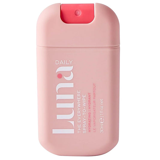 Luna Daily Body Cleansing Spray | Hydrating pH-Balanced Feminine & Body Mist | Gentle & Moisturizing for Intimate Hygiene, Underarms & Private Parts | Travel Essential for Women, Gym & Daily Care,30ml