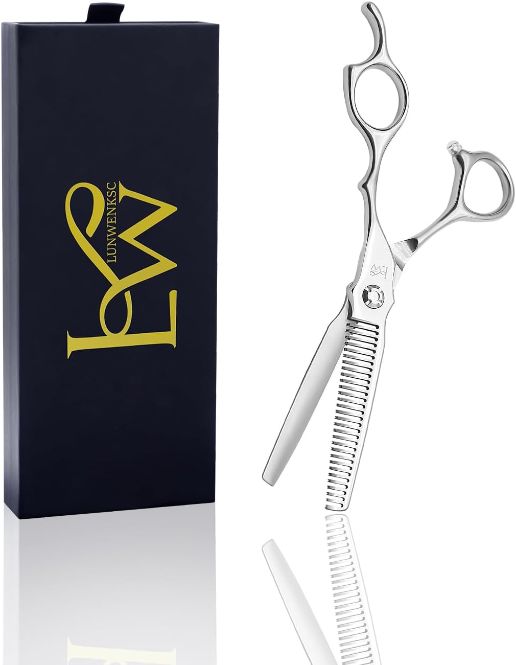 Professional Thinning Shears 6 Inch,Undergoes Rigorous 238-Step Process,Professional Hair Scissors For Women & Men,440C Steel,1 Pack