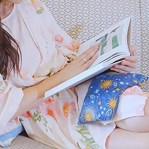 Nature's Approach Basic Herb Pack Rice Heating Pad Microwavable Reusable Heat Pack with Herbal Aromatherapy Fill, Freezer and Microwave Safe for Hot and Cold Therapy, Celestial Red