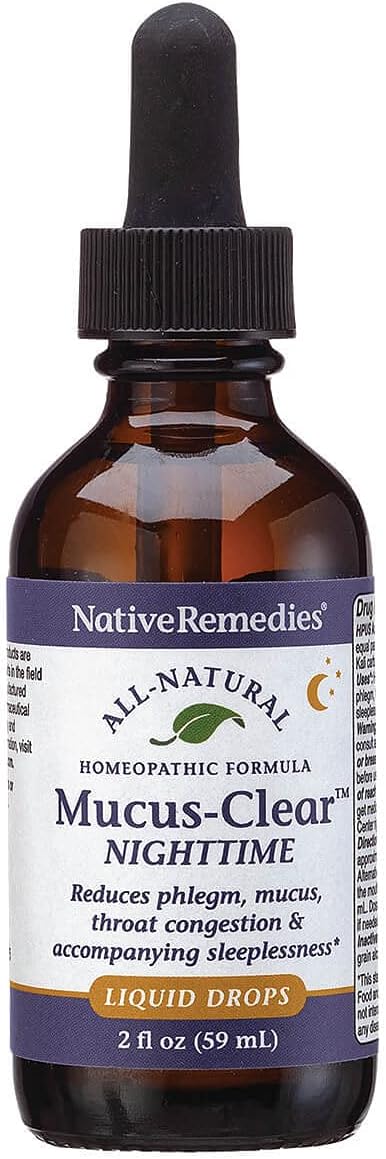 Native Remedies Complete Mucus-Clear ComboPack for 24 Hour Relief of Mucus & Phlegm Congestion