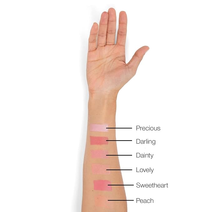 Palladio I'm Blushing 2-in-1 Cheek and Lip Tint, Buildable Lightweight Cream Blush, Sheer Multi Stick Hydrating formula, All day wear, Easy Application, Shimmery, Blends Perfectly to Skin, Sweetheart